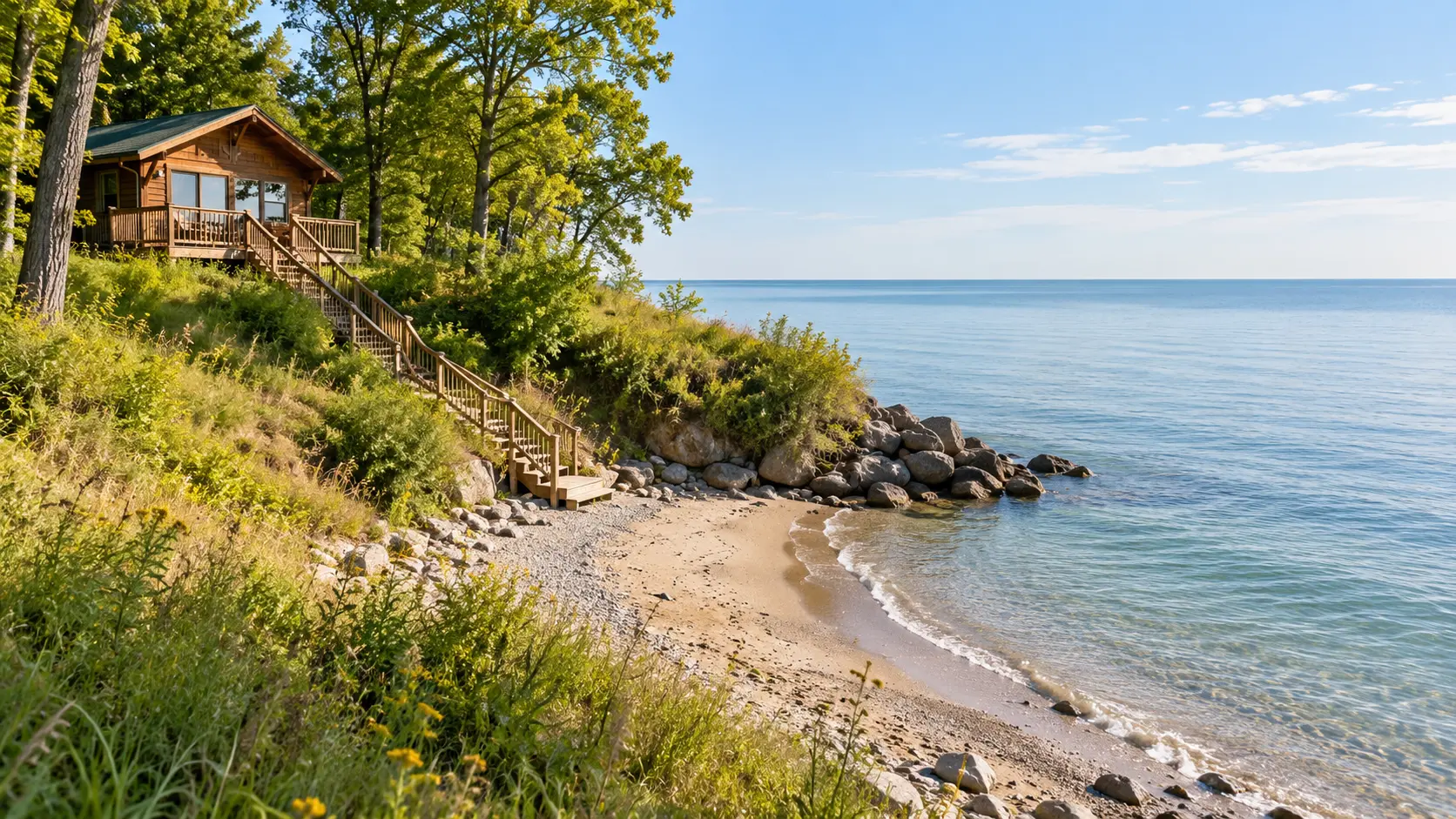 
                                                                                                                                                    Lakefront Cabin Rentals in Ohio
