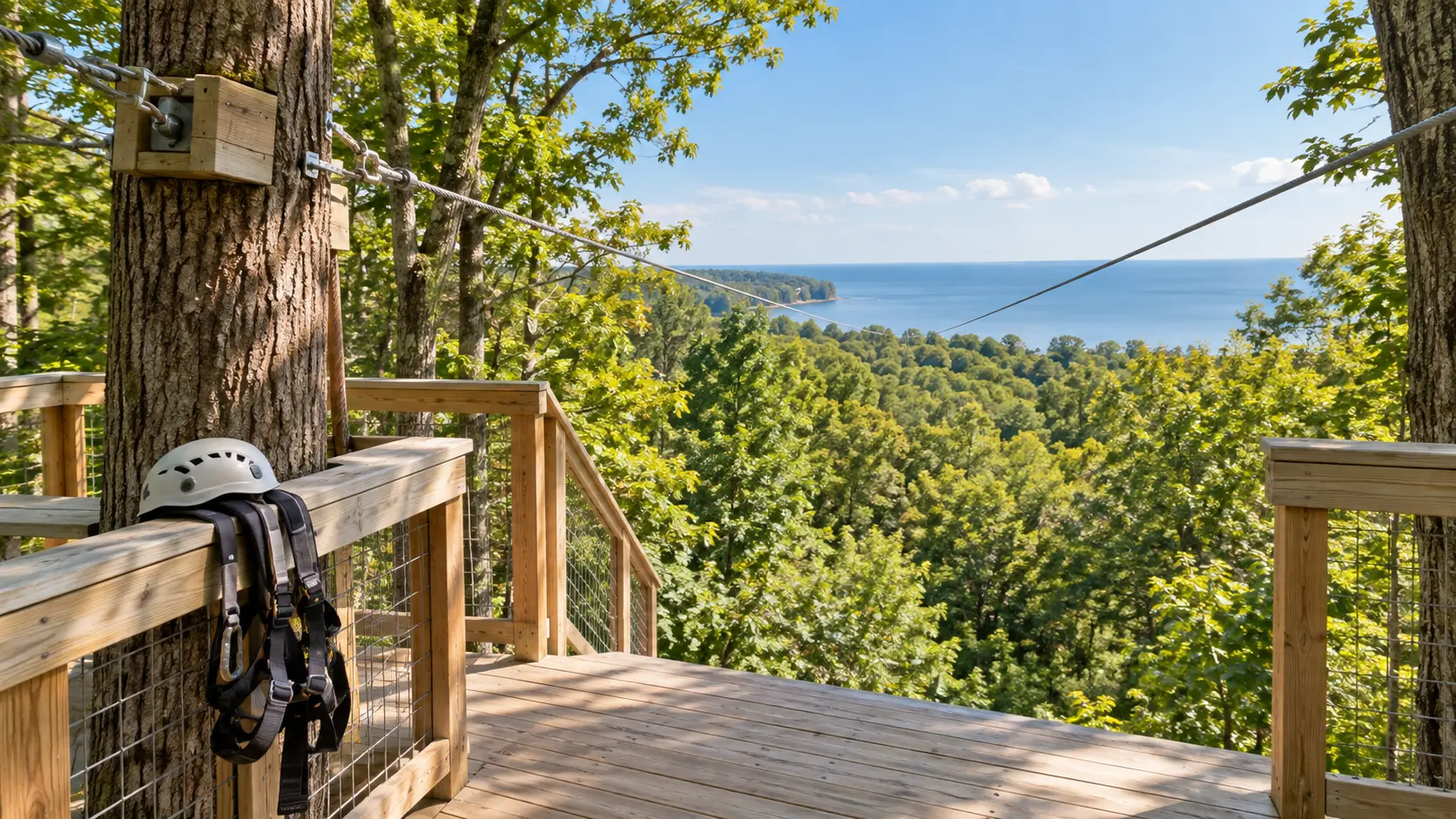 Lake Erie Canopy Tours: Ziplining Near Geneva-on-the-Lake